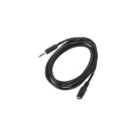 STEREO AUDIO MALE TO MALE EXTENSION CABLE 3,5 MM - 1 MT