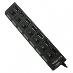 7 PORT USB HUB con interruttore - WIMITECH