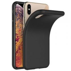 Cover in silicone nera  - IPHONE XR