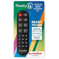 Telecomando per TV Samsung, Lg, Panasonic, Sony - Superior Ready 4