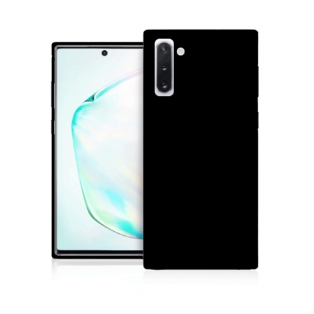 Cover in silicone nera - Samsung Note 10