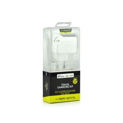CARICABATTERIE per iPHONE, IPAD 4, 5  con cavo lighting Made For Apple