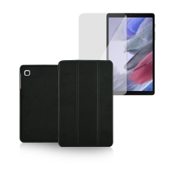 Kit  CUSTODIA a libro nera e Pellicola in vetro - Samsung TAB  A7 Lite 8.7