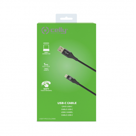 Cavo Type C  usb A  fast charge  3A - Celly
