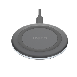 Caricabatteria Wireless Charge 10W Qualcomm con alimentatore incluso - Rapoo XC140