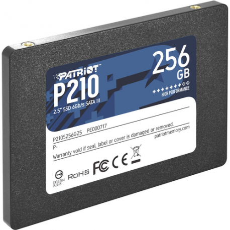 SSD 2.5" 256 GB SATA 3 - PATRIOT P210