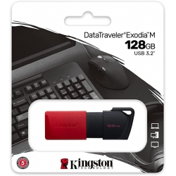 Pendrive 128GB  3.2  - Kingston Exodia M